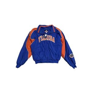 Florida Gators‎ Jacket Mens XL Blue NCAA Football Majestic Full Zip Warmup